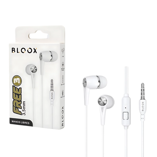 Auriculares bloox 3.5mm