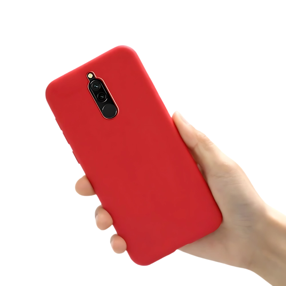 Case de silicona para Xiaomi Redmi 8